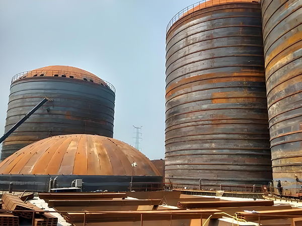 泸西焦粉钢板仓